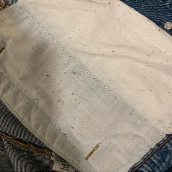 Distressed Oversized Denim Jacket - Picture 14 of 14